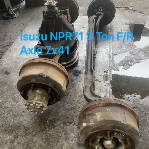 Isuzu NPR66 Road King 3 Ton Front Rear Axle 7×41 6 Hole