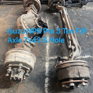 Isuzu NPR Pro 3 Ton F/R Axle 6 Hole 7×43