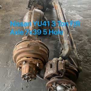 Nissan YU41 3 Ton Front Rear Axle 5 Hole