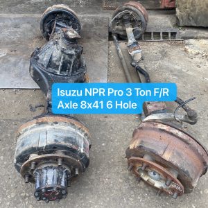 Isuzu NPR Pro 3 Ton Front Rear Axle 6 Hole