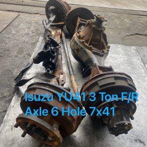 Nissan YU41 3 Ton Front Rear Axle 6 Nut Model
