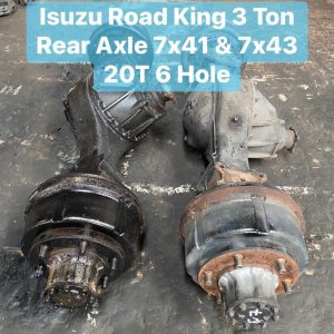 Isuzu Road King NPR70 3 Ton Rear Axle 7×41 & 7×43 20T 6 Hole
