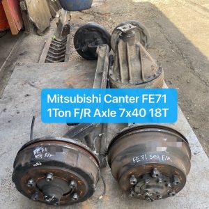 Mitsubishi Canter FE71 1 Ton Front Rear Axle