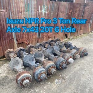 Isuzu NPR Pro 3 Ton Rear Axle 7×43 20T 6 Hole