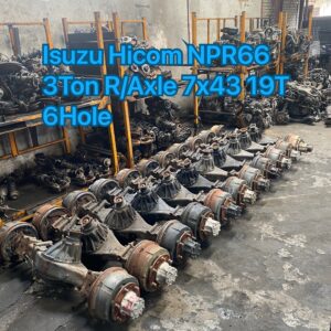 Isuzu Hicom NPR66 3 Ton Rear Axle 7×43 19T 6 Hole