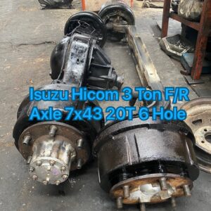 Isuzu Hicom 3 Ton Front Rear Axle 6 Hole