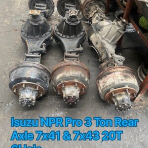 Isuzu NPR85 Pro 3 Ton Rear Axle 7×41 & 7×43 6 Hole