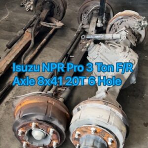 Isuzu  NPR Pro 3 Ton Front Rear Axle 6 Hole 8×41 20T