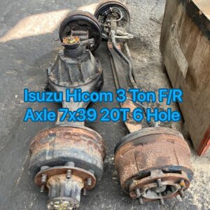 Isuzu Hicom Road King 3 Ton Front Rear Axle 7 x 39 20T 6 Hole