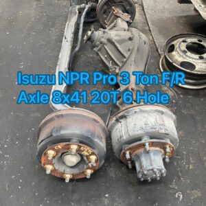 Isuzu NPR75 Pro 3 Ton Front Rear Axle 8×41 20T 6 Hole