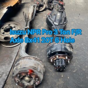 Isuzu NPR Pro 3 Ton Front Rear Axle 8×41 20T 6 Hole