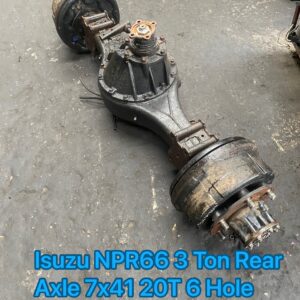 Isuzu Hicom NPR66 3 Ton Rear Axle 7×41 20T 6 Hole