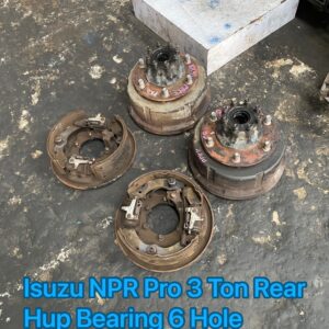 Isuzu NPR Pro 3 Ton Rear Hup Bearing 6 Hole