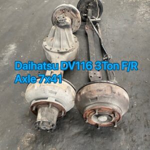 Daihatsu Delta DV116 3 Ton Front Rear Axle 7×41