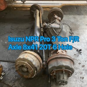 Isuzu NPR Pro 3 Ton Front Rear Axle 8×41 20T 6 Hole