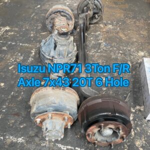 Isuzu NPR71 3 Ton Front Rear Axle 7×43 20T 6 Hole