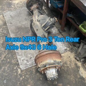 Isuzu NPR Pro 3 Ton Rear Axle 9×43 6 Hole