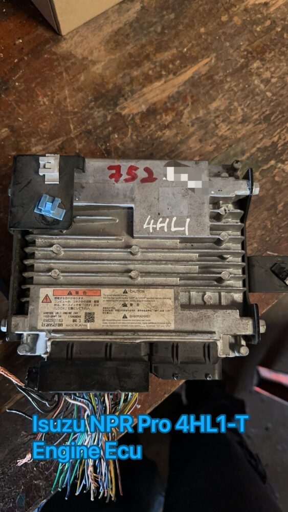 Isuzu NPR Pro 4HL1 Turbo Engine Ecu