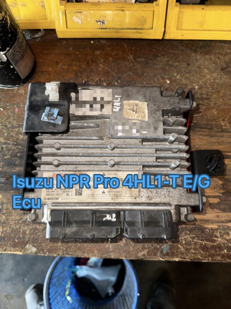 Isuzu NPR Pro 4HL1 Turbo Engine Ecu