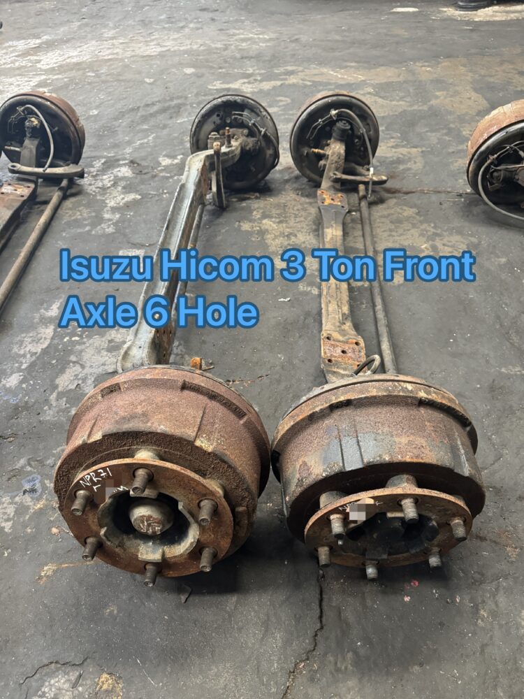 Isuzu Hicom NPR71 3 Ton Front Axle 6 Hole