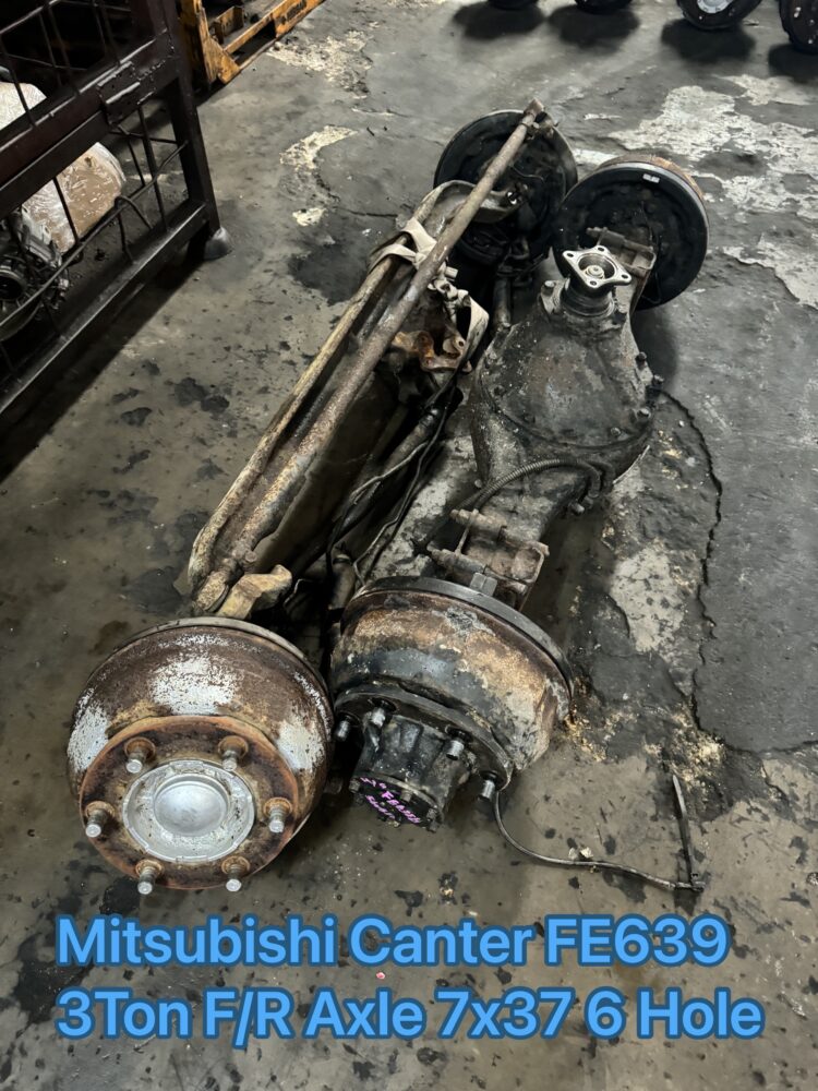 Mitsubishi Canter FE639 3 Ton Front Rear Axle 7×37 6 Hole