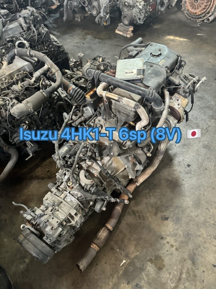 Isuzu NPR75 4HK1 Turbo Engine Gear Box 6 speed