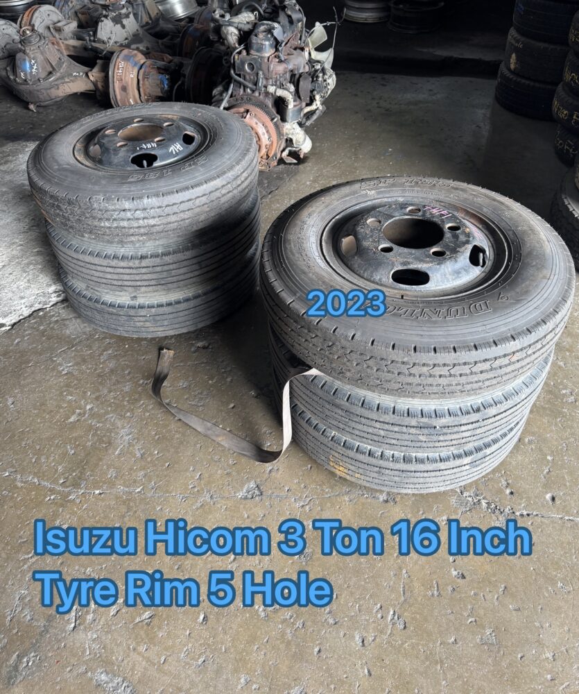 Isuzu Hicom 3 Ton 16 Inch Tyre Rim 5 Hole