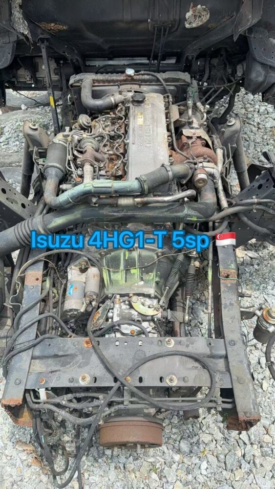 Isuzu 4HG1 Turbo Engine Gear Box