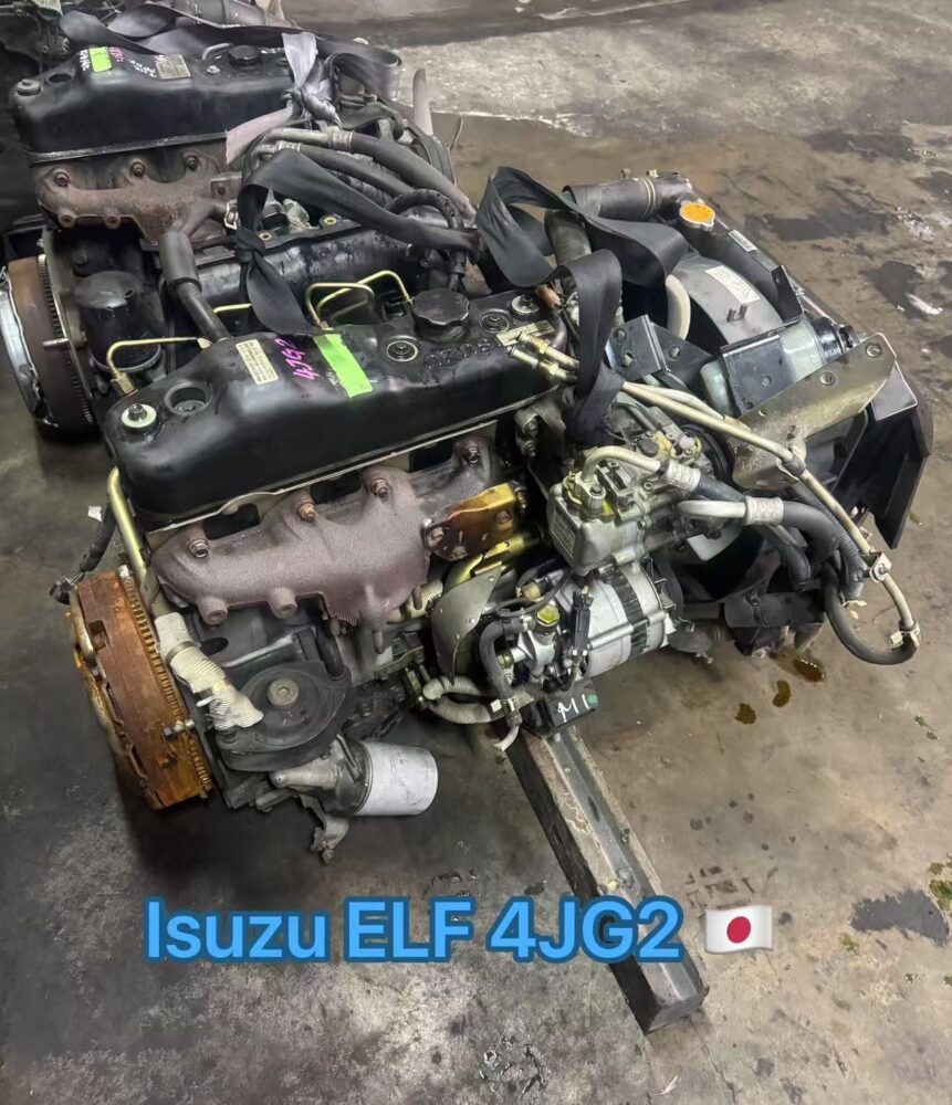 Isuzu ELF 4JG2 Engine Complete