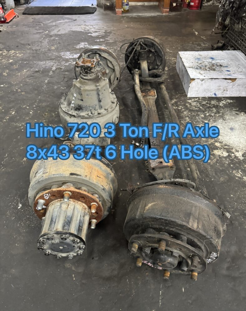Hino 720 Dutro 3 Ton Front Rear Axle 8.43 6 Hole