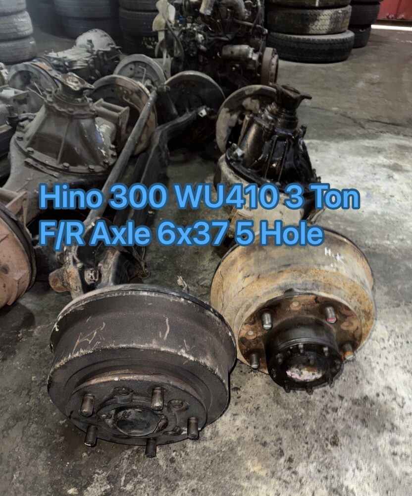Hino 720 Dutro 3 Ton Front Rear Axle 6.37 5 Hole