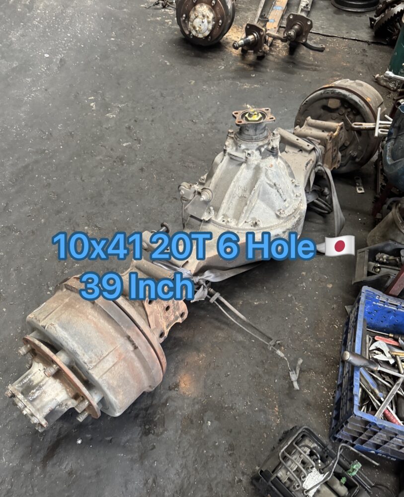 Isuzu NPR Pro 3 Ton Rear Axle 10.41 20T 6 Hole