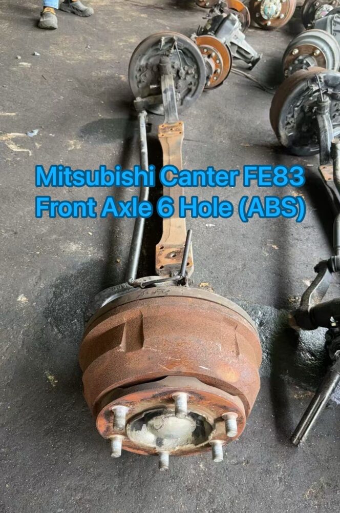 Mitsubishi Canter FE83 3 Ton Front Axle 6 Hole