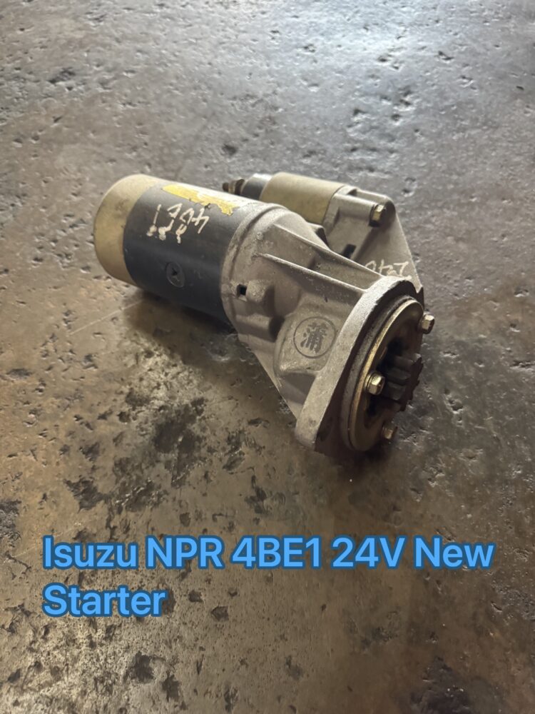 Isuzu NPR59 4BE1 4BD1 24V New Starter