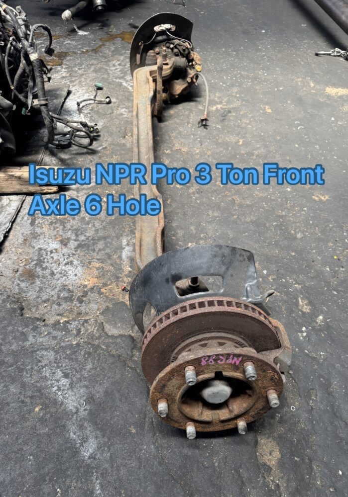 Isuzu NPR Pro 3 Ton Front Axle 6 Hole