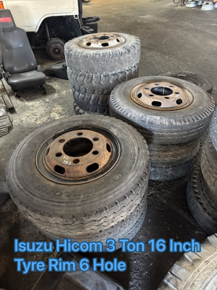 Isuzu Hicom 3 Ton 16 Inch Tyre Rim 6 Hole