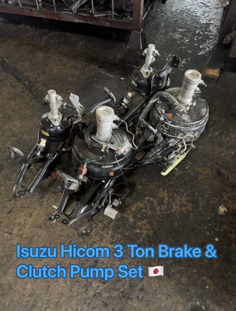 Isuzu Hicom 3 Ton Brake & Clutch Booster Set