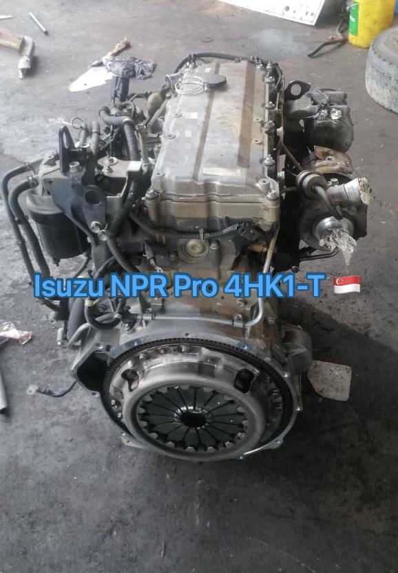 Isuzu NPR Pro 4HK1 Turbo Engine