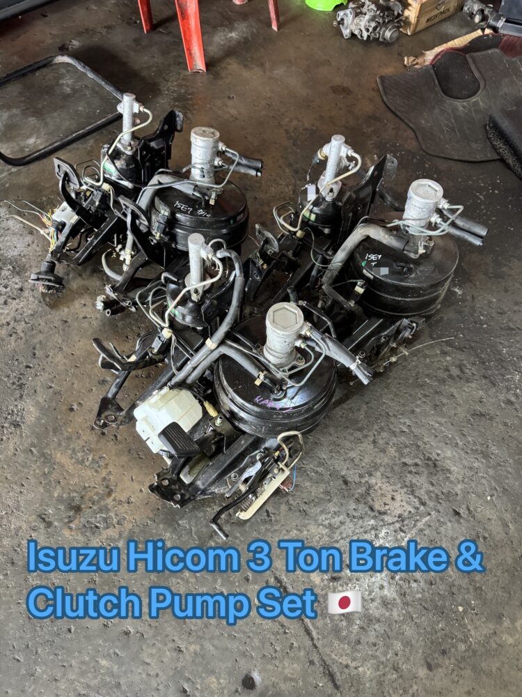 Isuzu Hicom NPR71 3 Ton Brake & Clutch Pump Set