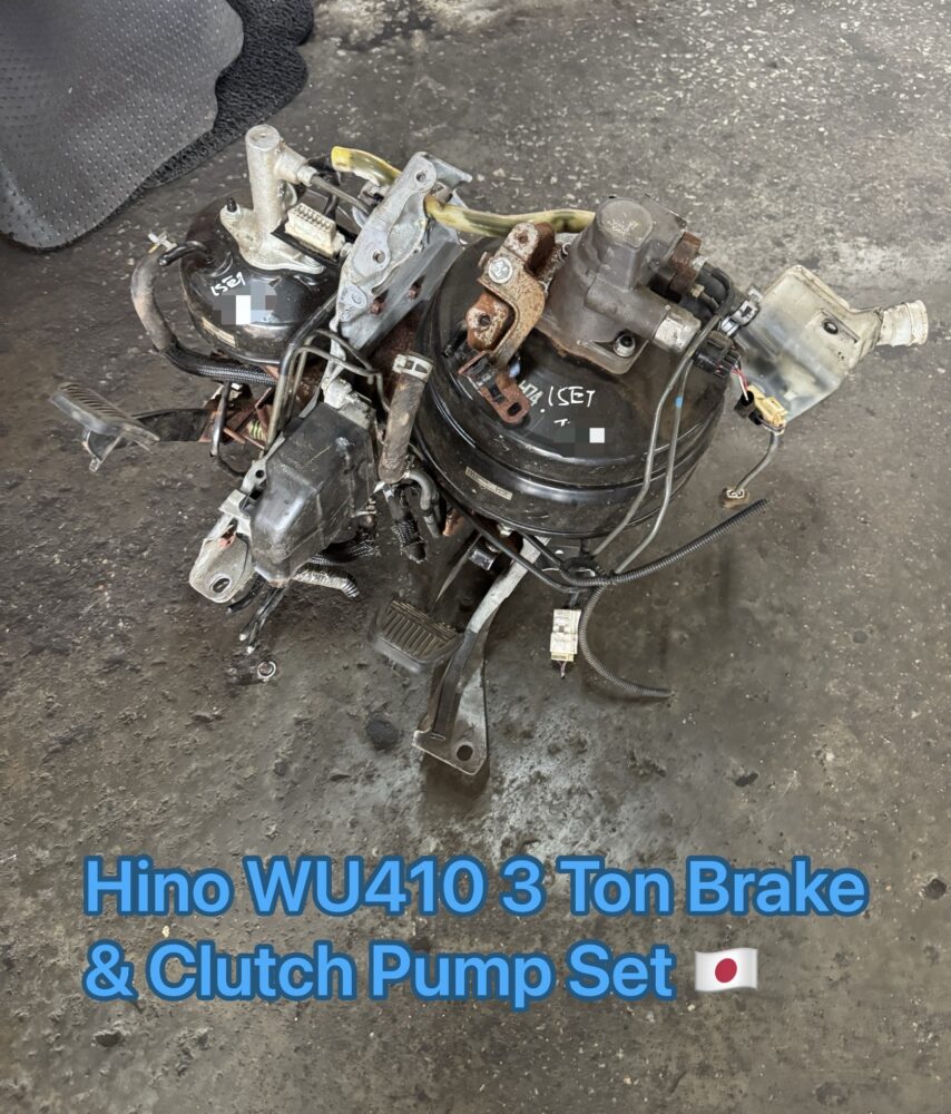 Hino 300 Dutro WU410 3 Ton Brake & Clutch Pump Set