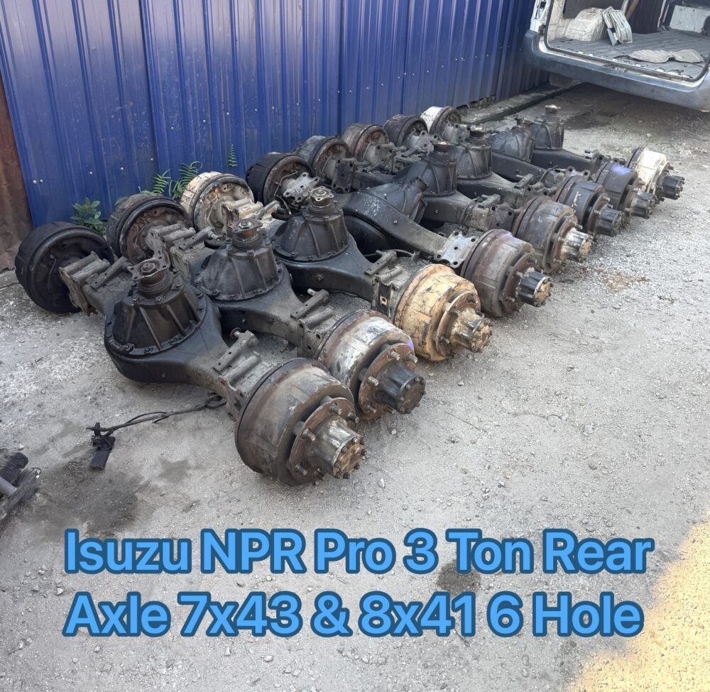 Isuzu NPR85 Pro 3 Ton Rear Axle 6 Hole