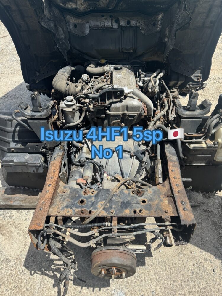 Isuzu Hicom 4HF1 Engine Transmission 5 Speed