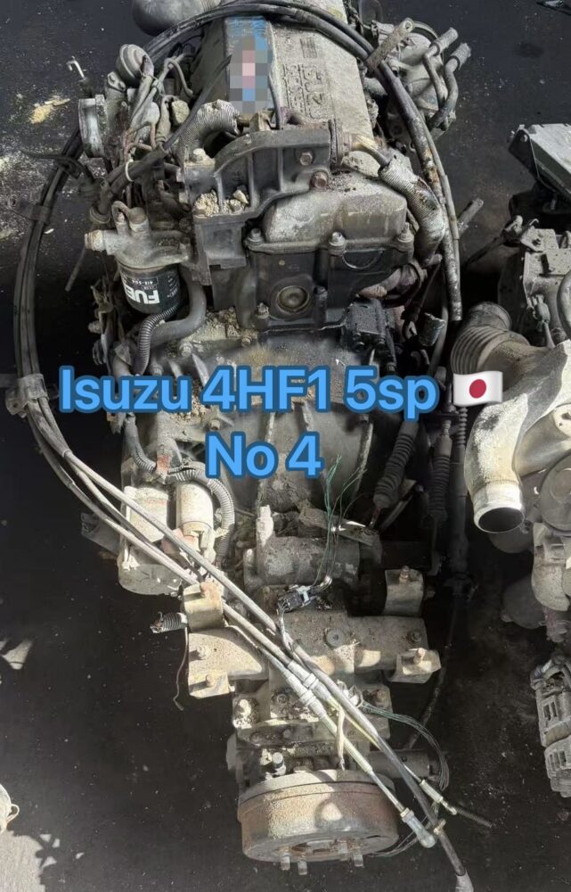 Isuzu 4HF1 Engine Tramission 5 Speed