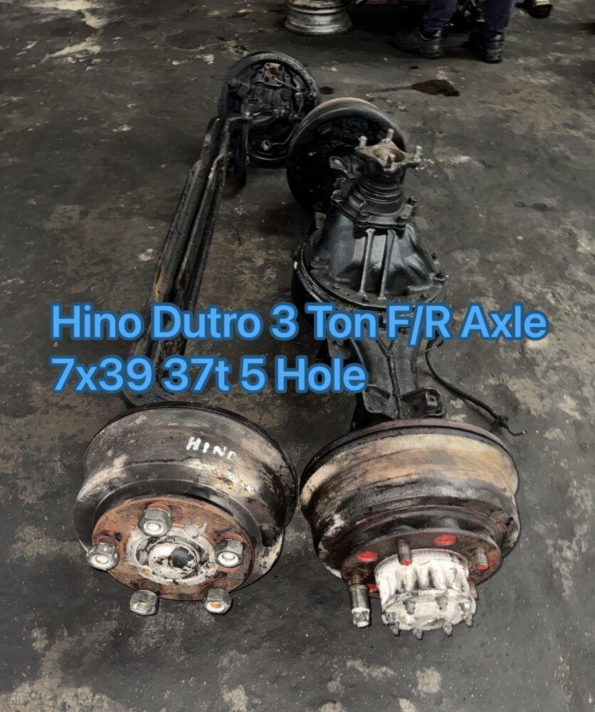 Hino 300 Dutro 3 Ton Front Rear Axle 7.39 5 Hole