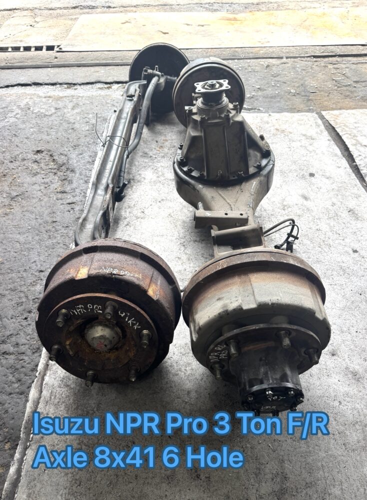 Isuzu NPR75 Pro 3 Ton Front Rear Axle 8.41 20T 6 Hole