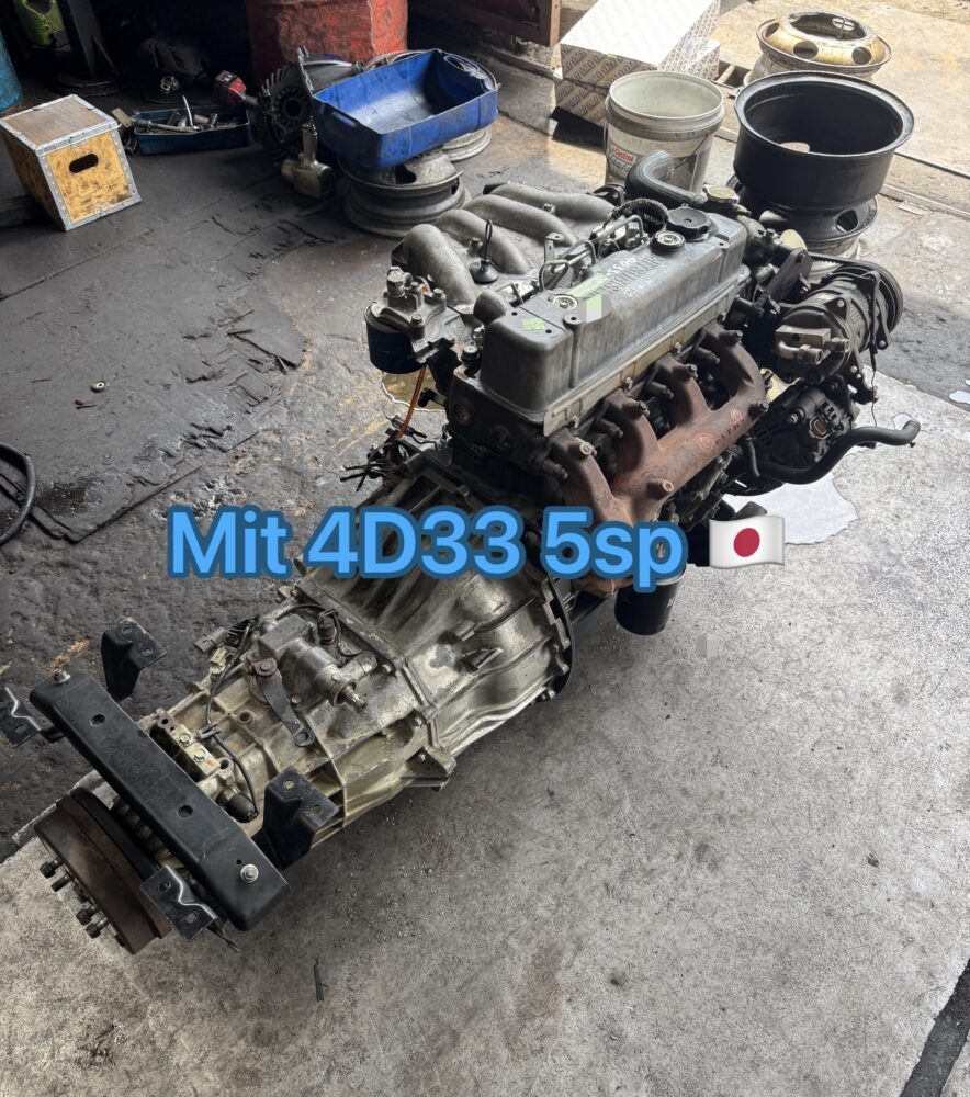 Mitsubishi Canter 4D33 Engine Gear Box
