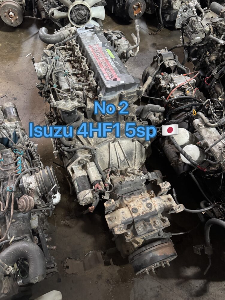 Isuzu NPR66 4HF1 Engine Tramission