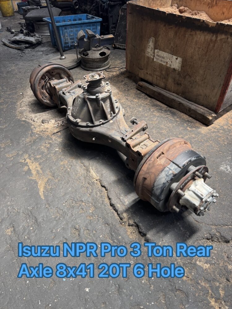 Isuzu NPR85 Pro 3 Ton Rear Axle 8.41 20T 6 Hole