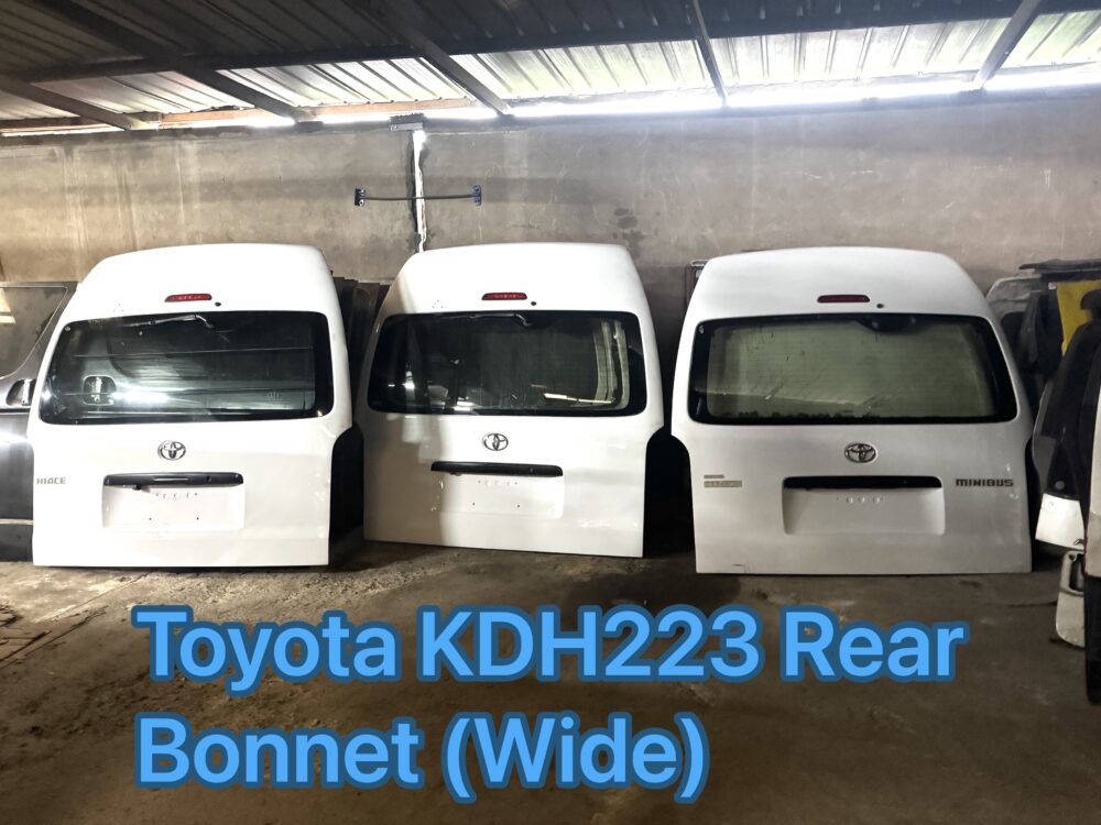 Toyota Hiace KDH223 TRH224 Rear Bonnet