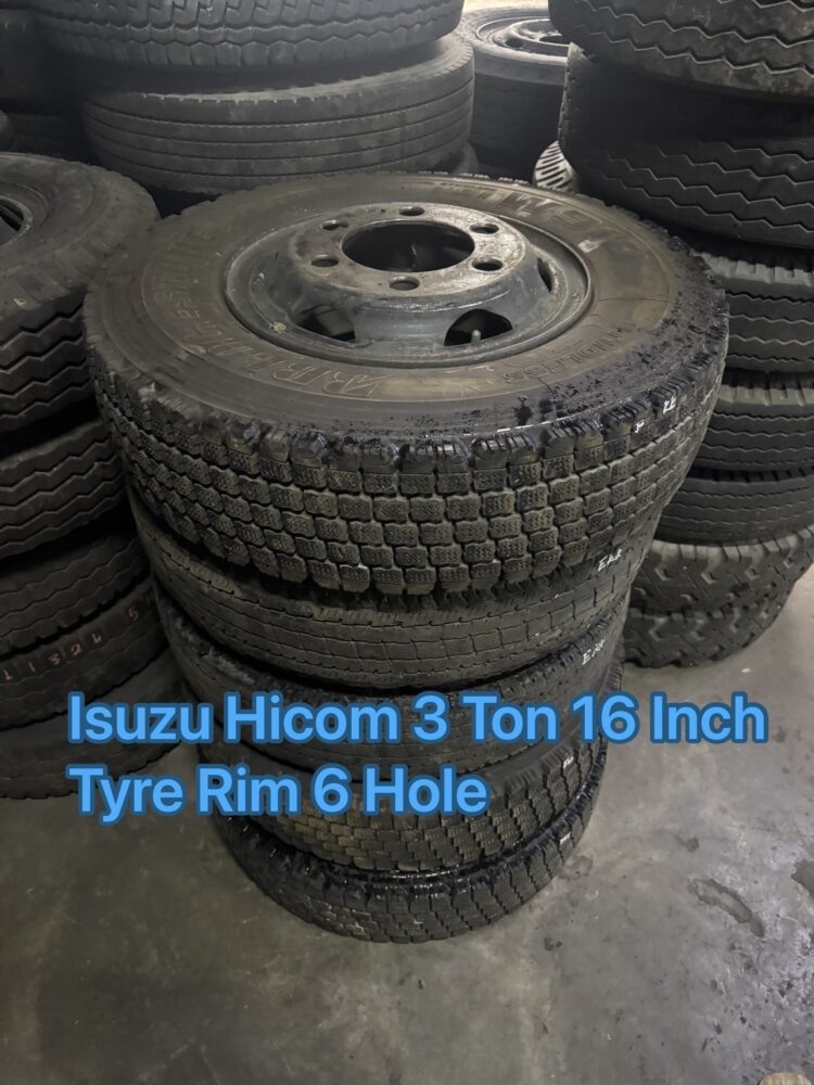 Isuzu Hicom 3 Ton 16 Inch Tyre Rim 6 Hole